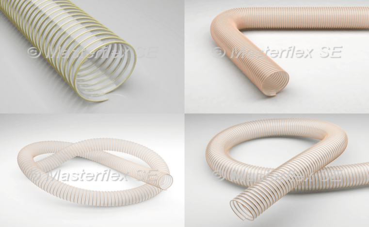 Thermoplastic industrial   hoses